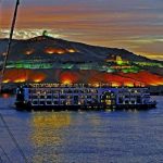 Nile cruise in river nile