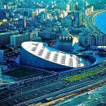 library of Alexandrina overlooking in Alexandria - Egypt